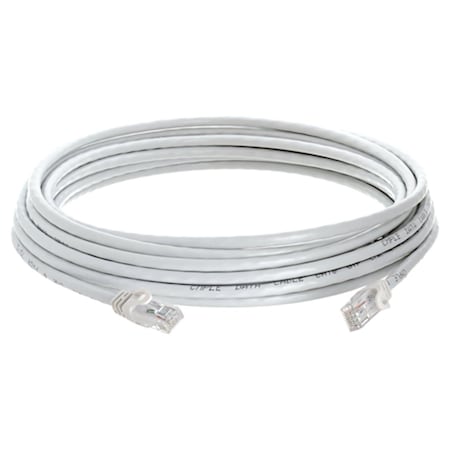 Cmple CAT 6 500MHz UTP ETHERNET LAN NETWORK CABLE -15 FT White 955-N